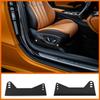 Adjustable Sliding Rail Bracket Set Designed for Bucket Race Seat Providing Simple Mounting and Rust Preventive Finish