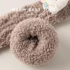 Coral Fleece Thick Over-Knee Socks for Infants & Kids (0-3 Years) - Spring, Autumn, Winter