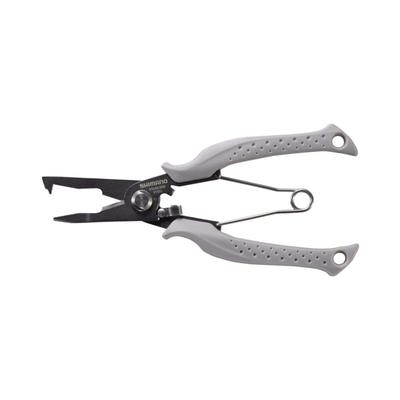 Shimano Power Pliers Fishing Scissors Light 185mm CT-561P Knife, Gray,