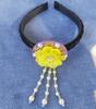 Fashionable Vibranting Korean Styles Shell Flower Hairband Portable Hair Decoration for Festivals and School Event