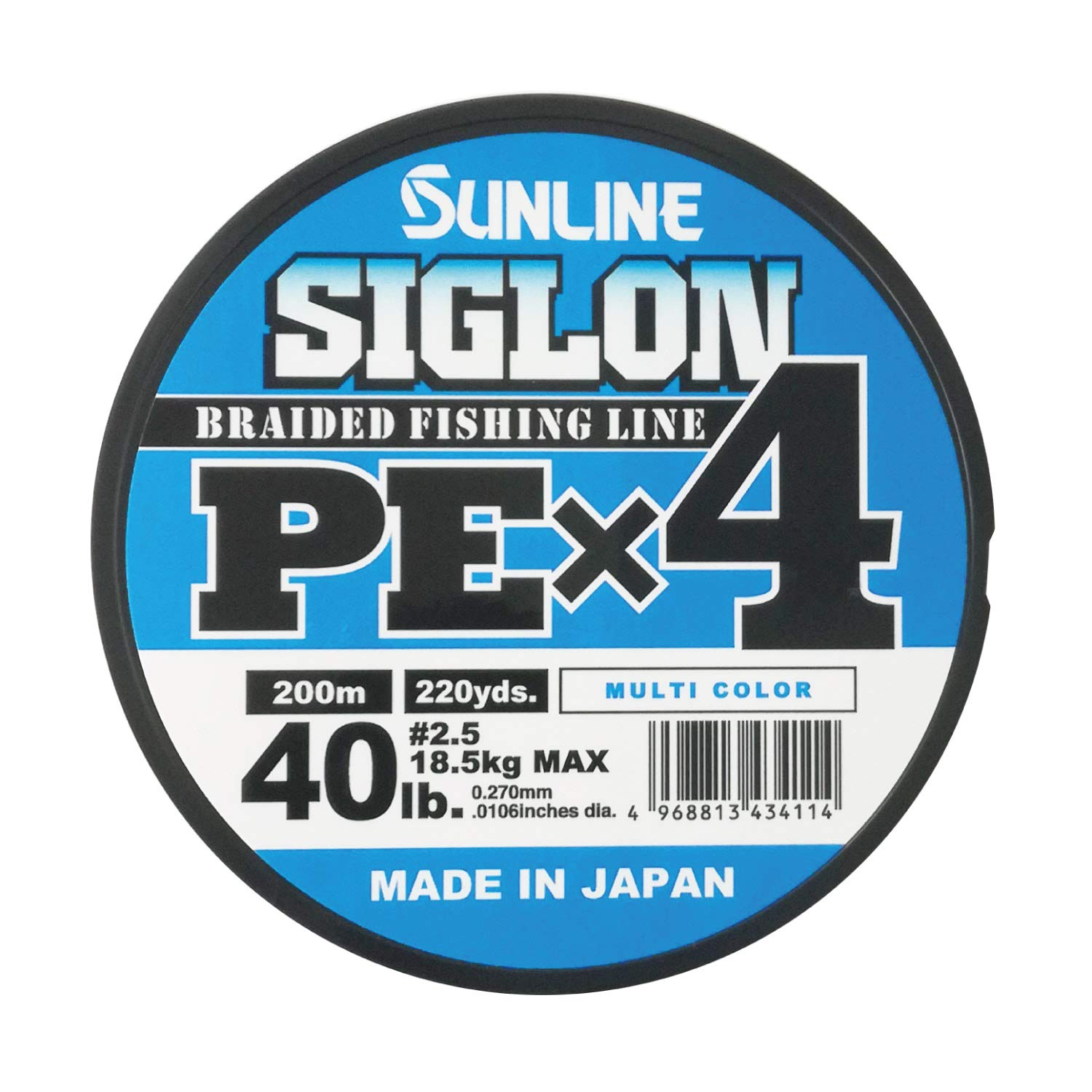

SUNLINE PEx4 Line 200m 5 Colors 40LB J 2.5