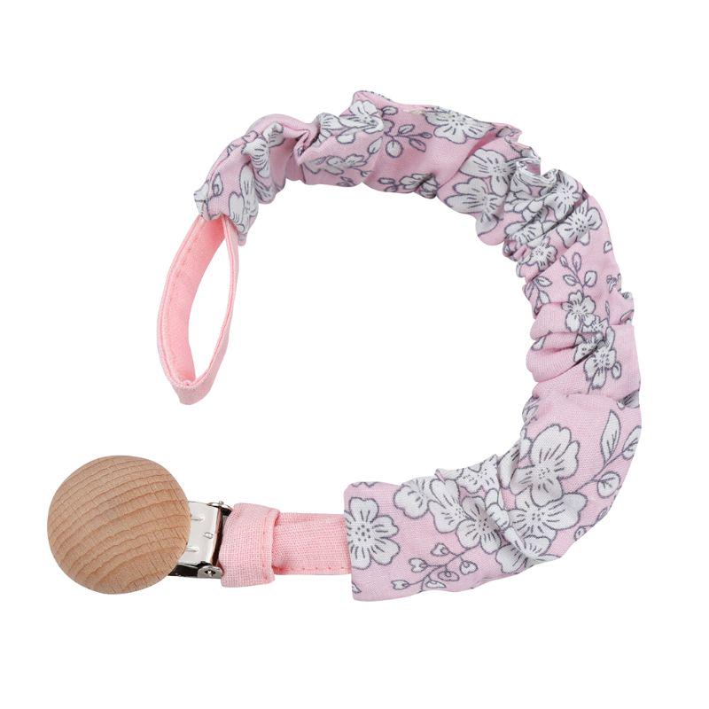 Baby Infant Cotton Pacifier Clip for Newborn Teething Soother Chew Dummy Chains