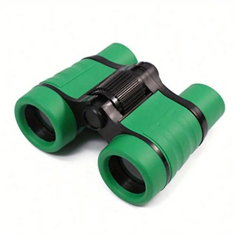 Kids Binoculars 4x30 - Rubber-Handled, Pocket-Sized, Plastic Optics, Great for Outdoor Sports & Games, Best Gift for Children's