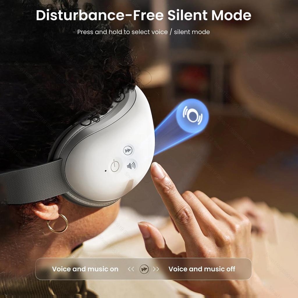 New Eye Massager with Heat Smart Massager Airbag Compress Mask Care Instrument Sleepping Eye Relax Fatigue Eye Massage Instrument with Timing Function