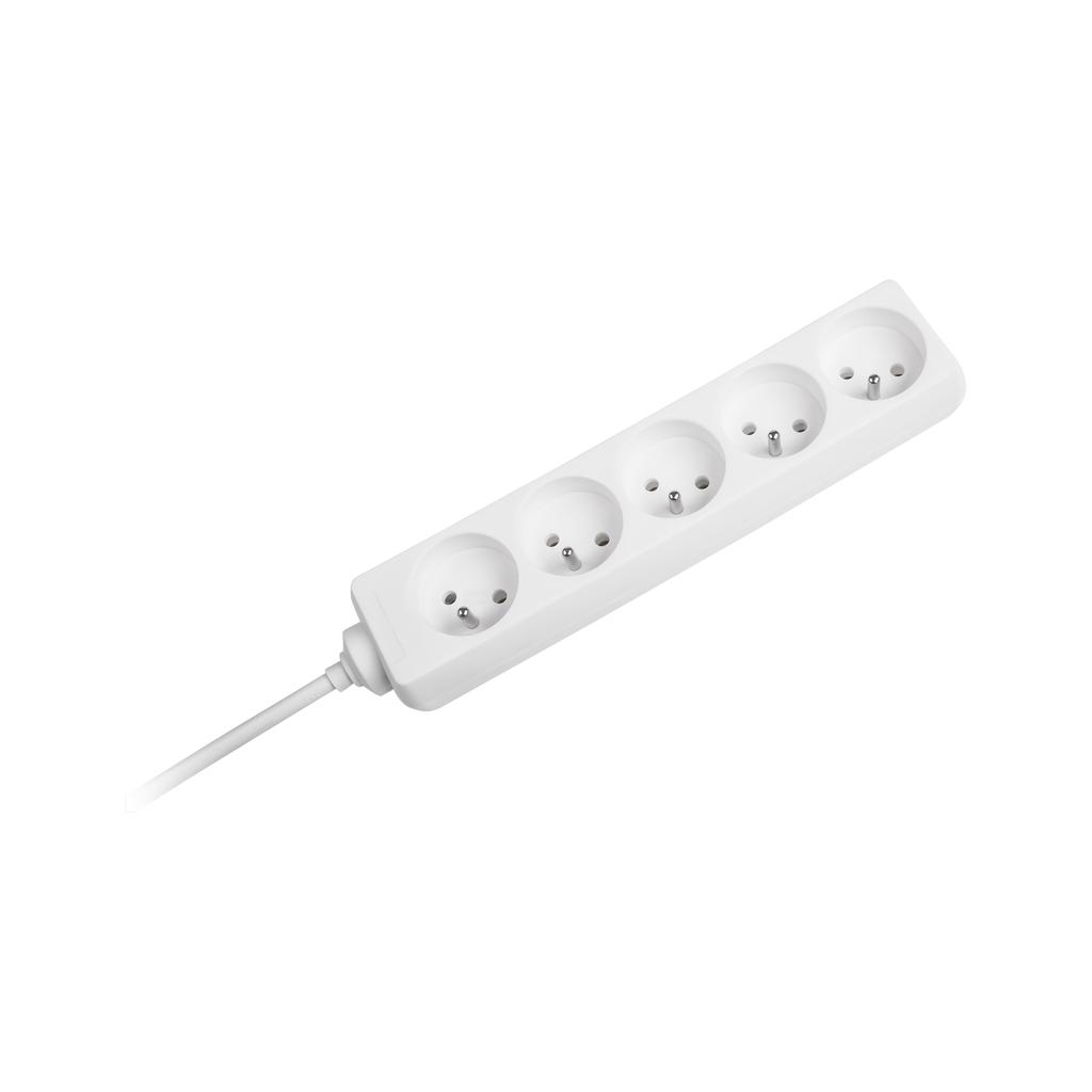 Rebel 3m 5-socket Power Strip Extension Cord
