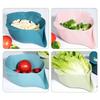 1PC-Plastic Colander Rice Bowl Drain Basket Fruit Bowl Washing Drain Basket with Handle Washing Basket Home Kitchen Organizer