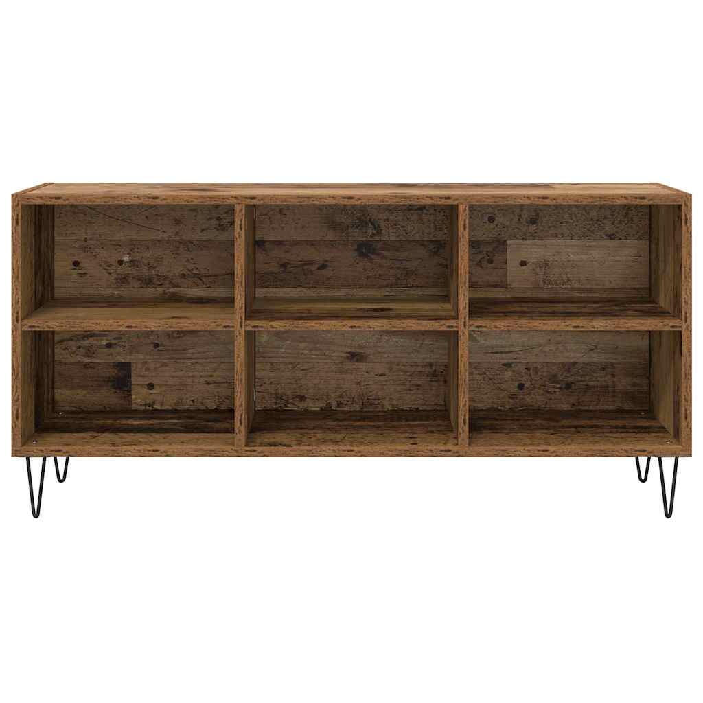 TV Stand Reclaimed Wood Look 103.5 x 30 x 50 cm Engineered Wood