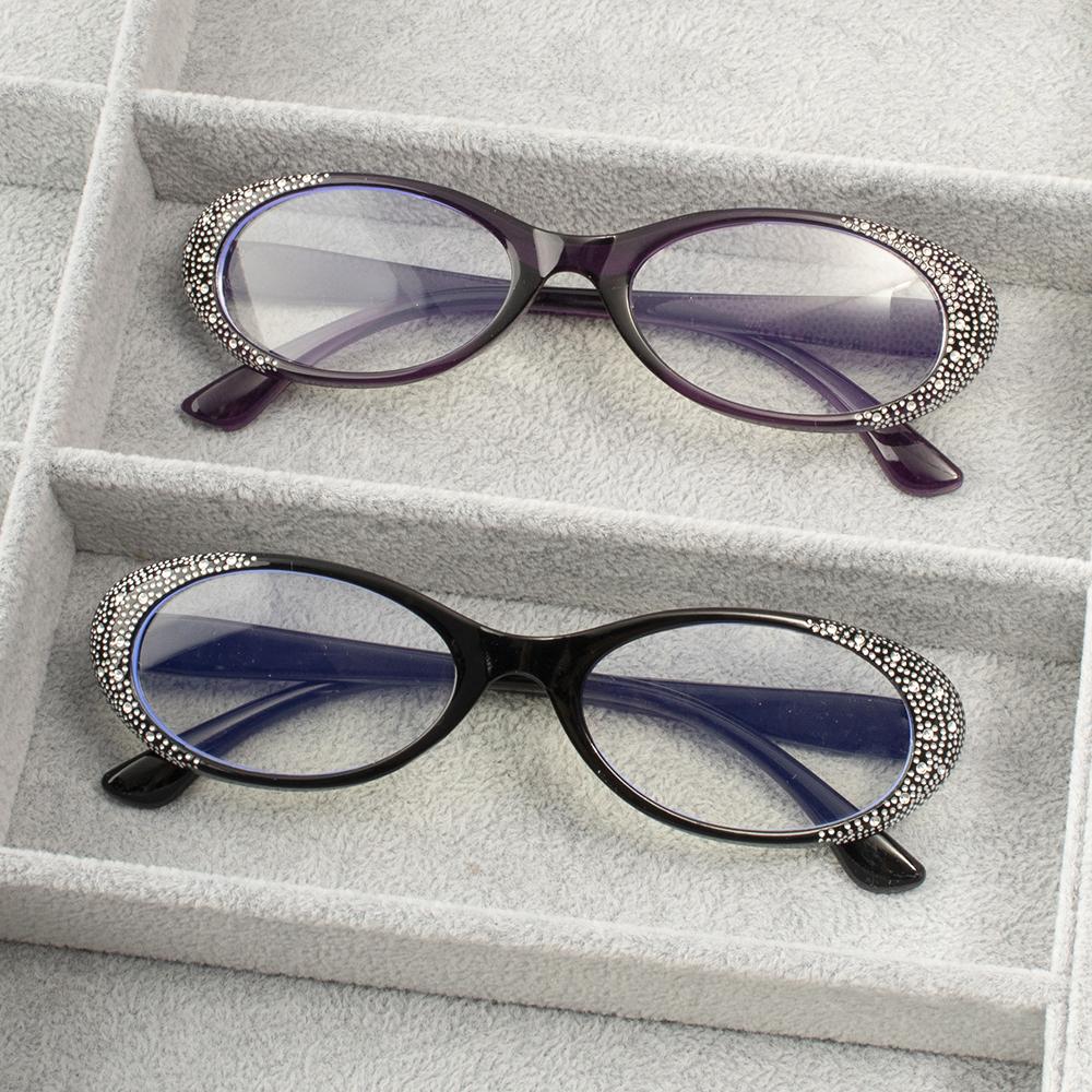 2PCS Reading Glasses For Women Personality Reader Frame Amplifier For Presbyopic glasses Fashion Ladies