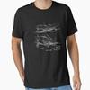 Patent Drawing 1947 Airplane Folding Wing Designed And Sold By Madebydesign Vintage Casual Homme Comfortable Streetwear