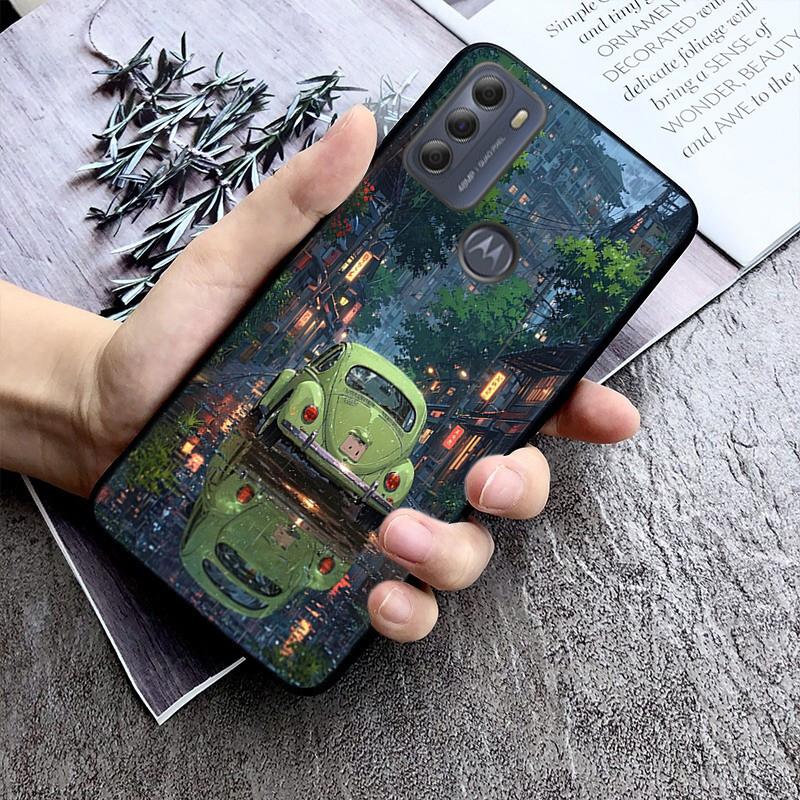 Phone Case For Moto G85 G55 G05 G14 G75 G31 G50 G10 G20 G30 G60 G13 G32 G84 G54 G53 G72 G24 Power Japan Car Anime