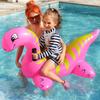Inflatable Dinosaur Swimming Pool Toys Ride-On Inflatable Swimming Pool Beach Swimmer Summer Water Fun Raft for Kids and Adults