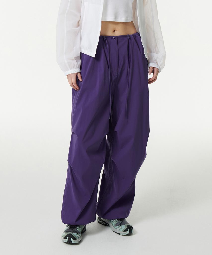 MUSINSA STANDARD WOMAN Women'S Parachute Pants [Purple]