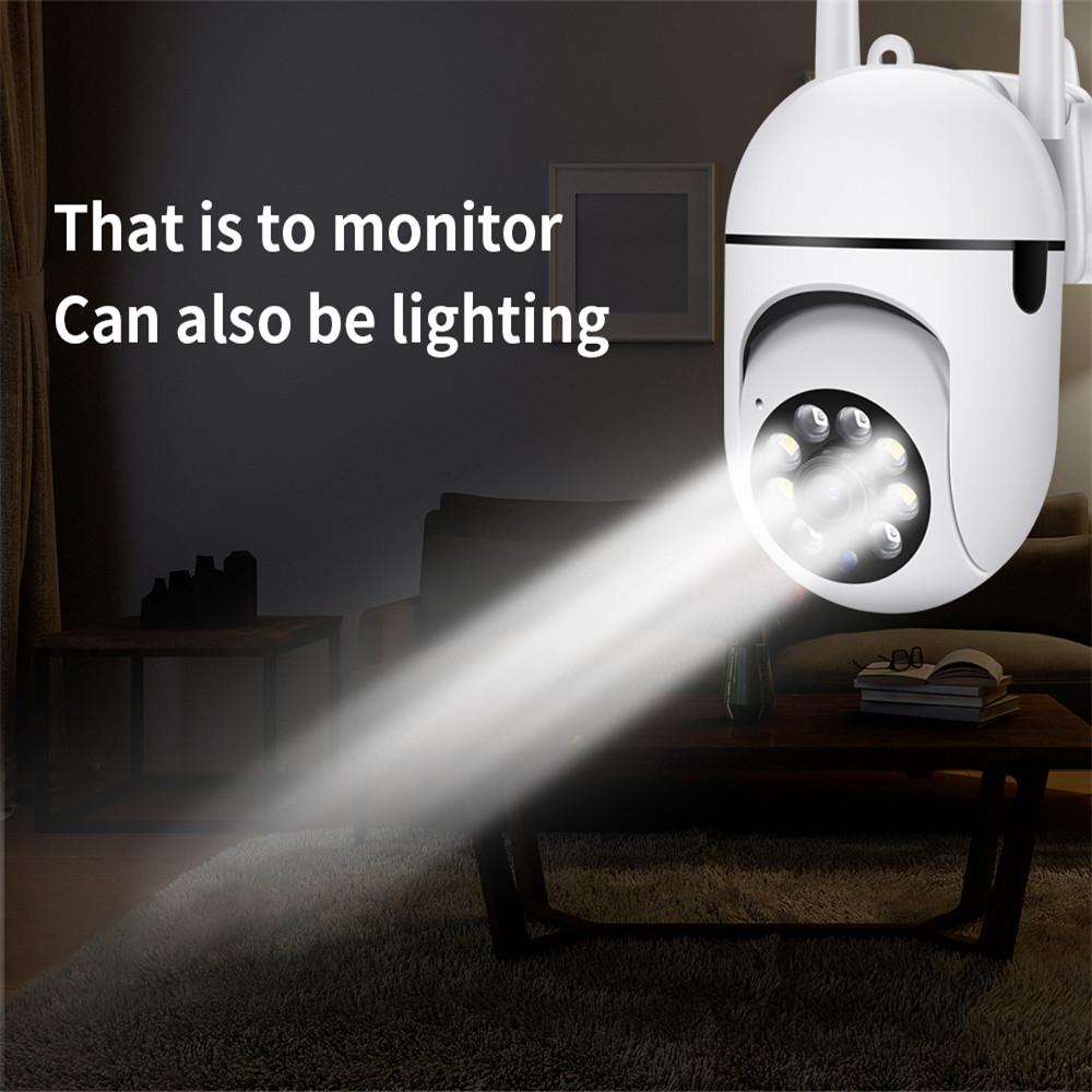 Outdoor WiFi 1080P Home Security Cameras 2.4Ghz 360° View, 2-Way Audio Cameras