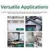 Outlet For Kitchen Exhaust, Rain Cover, Louver, Breathable Ventilation Cover Suitable For Both Wall And Ceiling Installations