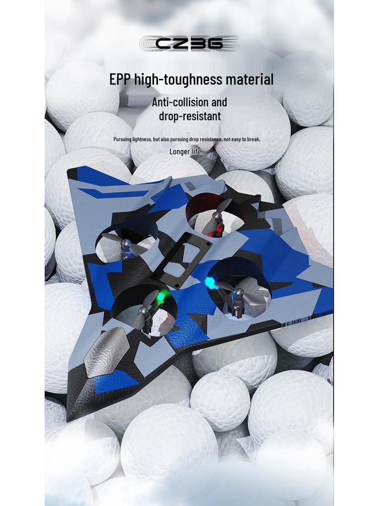 Foam RC Stunt Airplane: Hand-Thrown Electric Fighter Model Toy for Kids