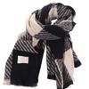 Thicken Winter Men's Scarf Casual Checkered Scarf Fashion Striped Plaid Scarf  Gifts