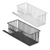Easy Access Pull Out Wire Basket For Neat Kitchen And Bathroom Storage Durable Carbon Steel Structure 16cm Width