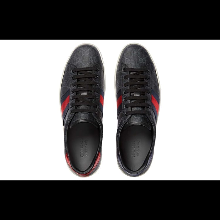 Gucci Ace Gg Supreme 'Black Grey' 429445 96G50 1130