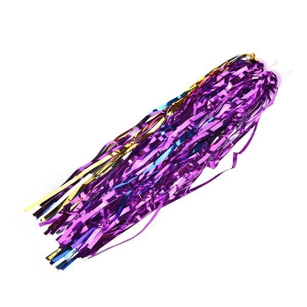 4PCS Bike Handlebar Basket Bell Streamers Set Children Scooter Tassels Ribbons