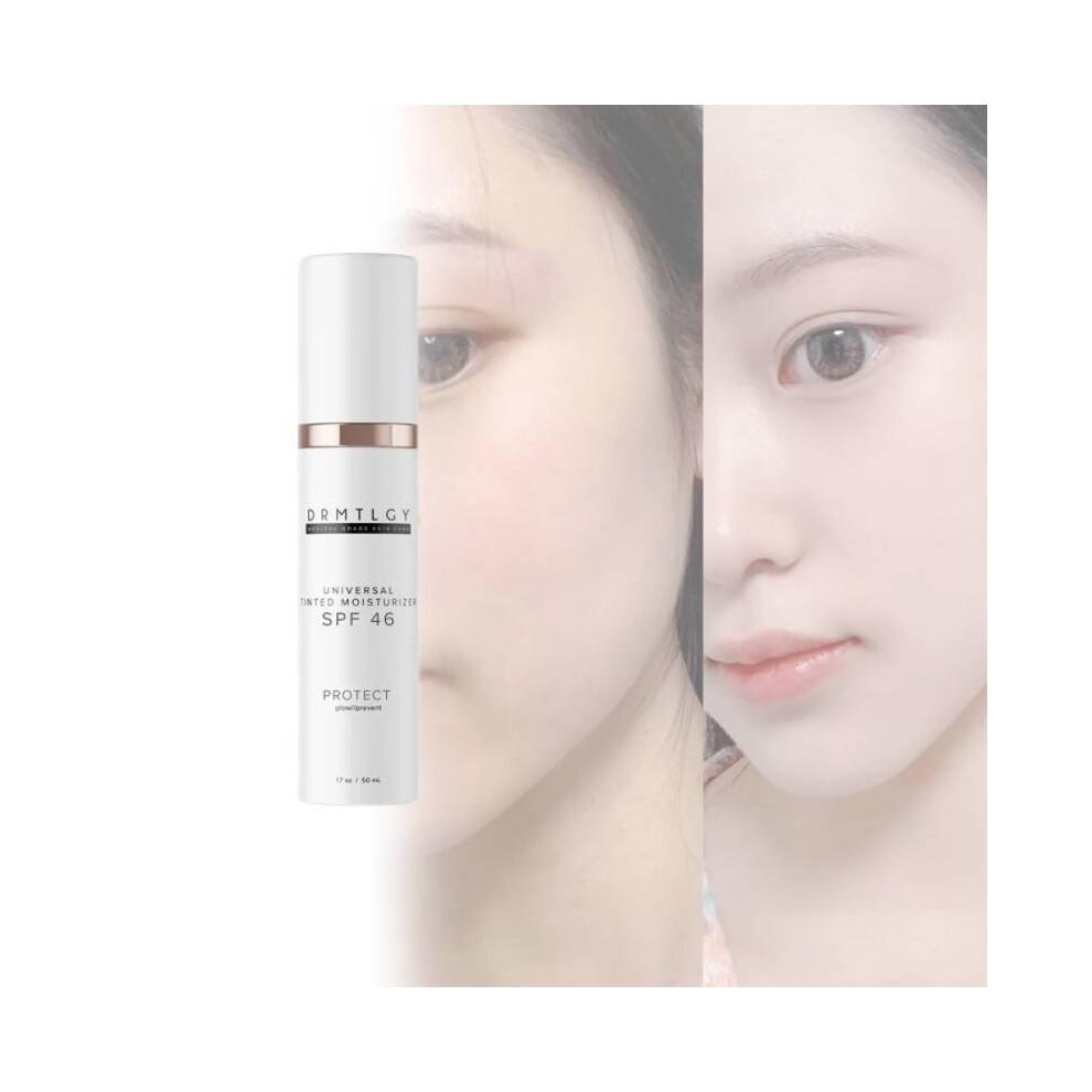 Drmtlgy Sunscreen Moisturizing Spf46 All In One Lightweight Color Face Care