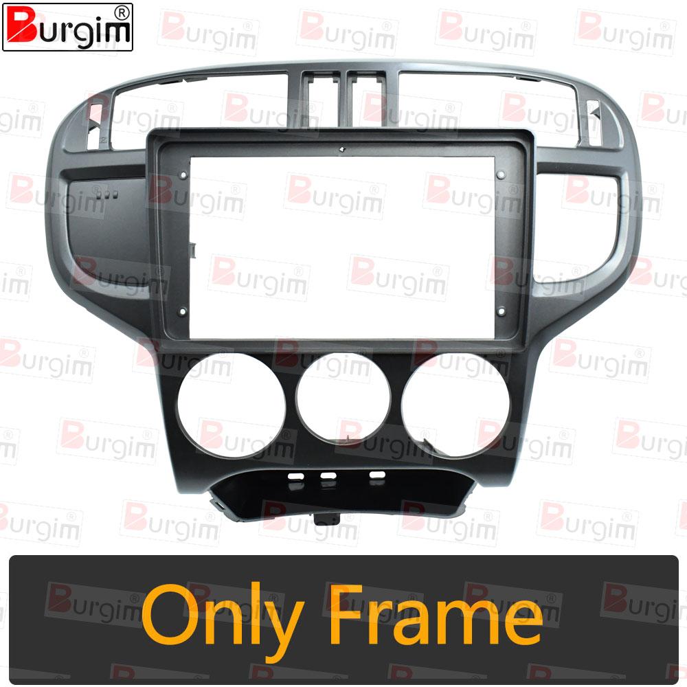 

Рамки для автомагнитолы для Hyundai Matrix Elantra Lavita 2001-2010 9 дюймов 2DIN Стерео Панель Жгут проводов Кабель питания Адаптер only frame