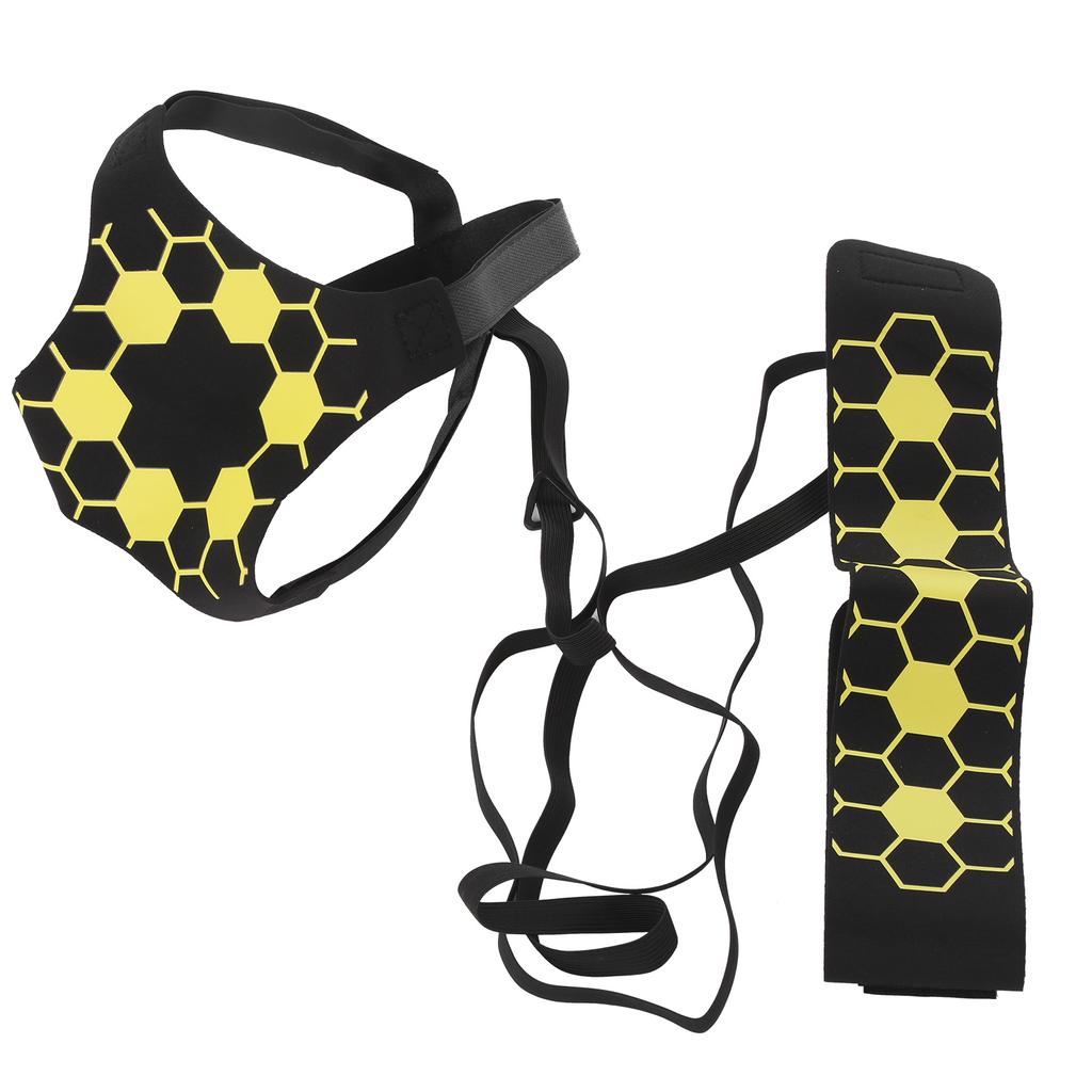 Soccer Training Belt Hands Free Solo Soccer Kick Trainer for Football Kick Throw Practice