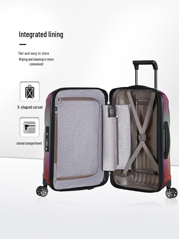 Samsonite CS2 Neon Lightweight PP 25-inch Suitcase