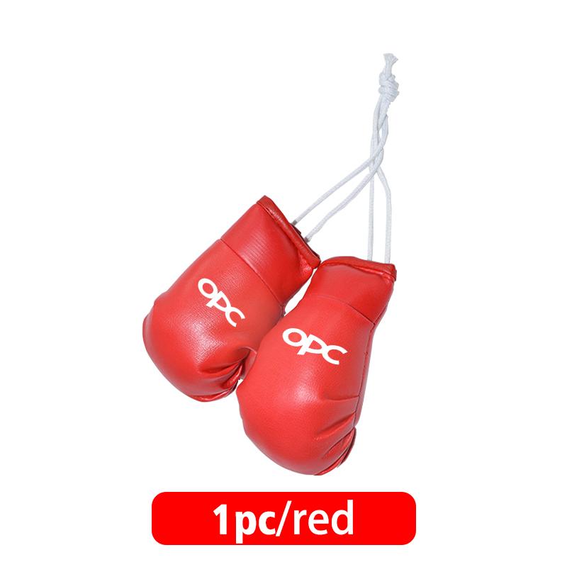 2pcs Mini Boxing Gloves Car Pendant Home Wall Hanging Decoration For Opel Mokka Astra H K J G Corsa D E Vectra C B Insignia