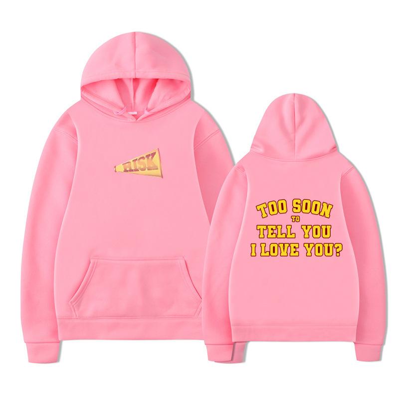 Risk Too Soon To Tell You I Love You Hoodies Gracie Ab Ram Long Sleeve Sweatshirts Women Harajuku Streetwear Sudaderas