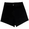 High-Waisted Black Denim Women's Slimming Shorts - Summer 2026 Edition
