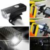 2 Sets USB Rechargeable LED Bicycle Headlight Bike Front Rear Lamp Cycling US
