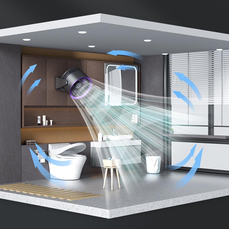 Multifunction Electric Fan 4000mah Rechargeable Air Circulation Stand Fans Summer Cooling Camping Fan Portable Air Conditioner