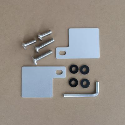 RXCARGO Automotive Responsibility Sticker Plate, Aluminum, Motorcycle, Universal Use Tacker, Durable, Includes Mounting Bolts,