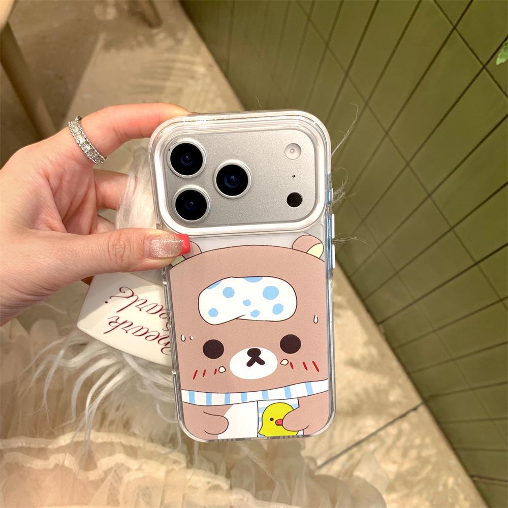 Rilakkuma Chick iPhone 14/13/12/11 ProMax Anti-Fall Case