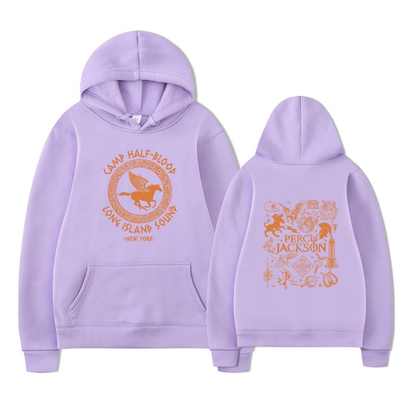 Camp Half Blood Long Island Sound Hoodie Percy Jackson Spring and Autumn Harajuku Hoodie Fashion Street Wear Men's
