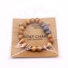 Sodalite Bracelet - Cedarwood Throat Chakra