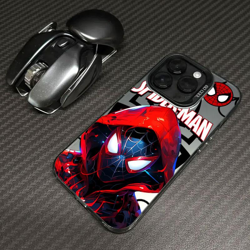 Spiderman Marvel Spider Man Telefoonhoesje Voor iPhone 11 12 13 14 15 16 17 Pro Max 16e 17E 17 Air Plus 13 Mini Schokbestendige Achterkant