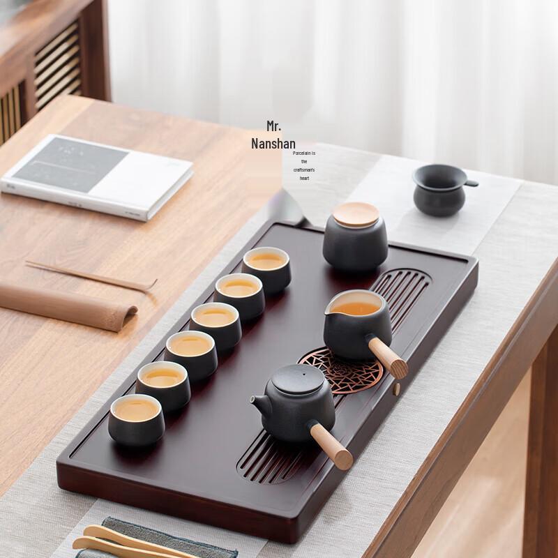 Nanshan Mr. Sea Black Pottery Tea Set