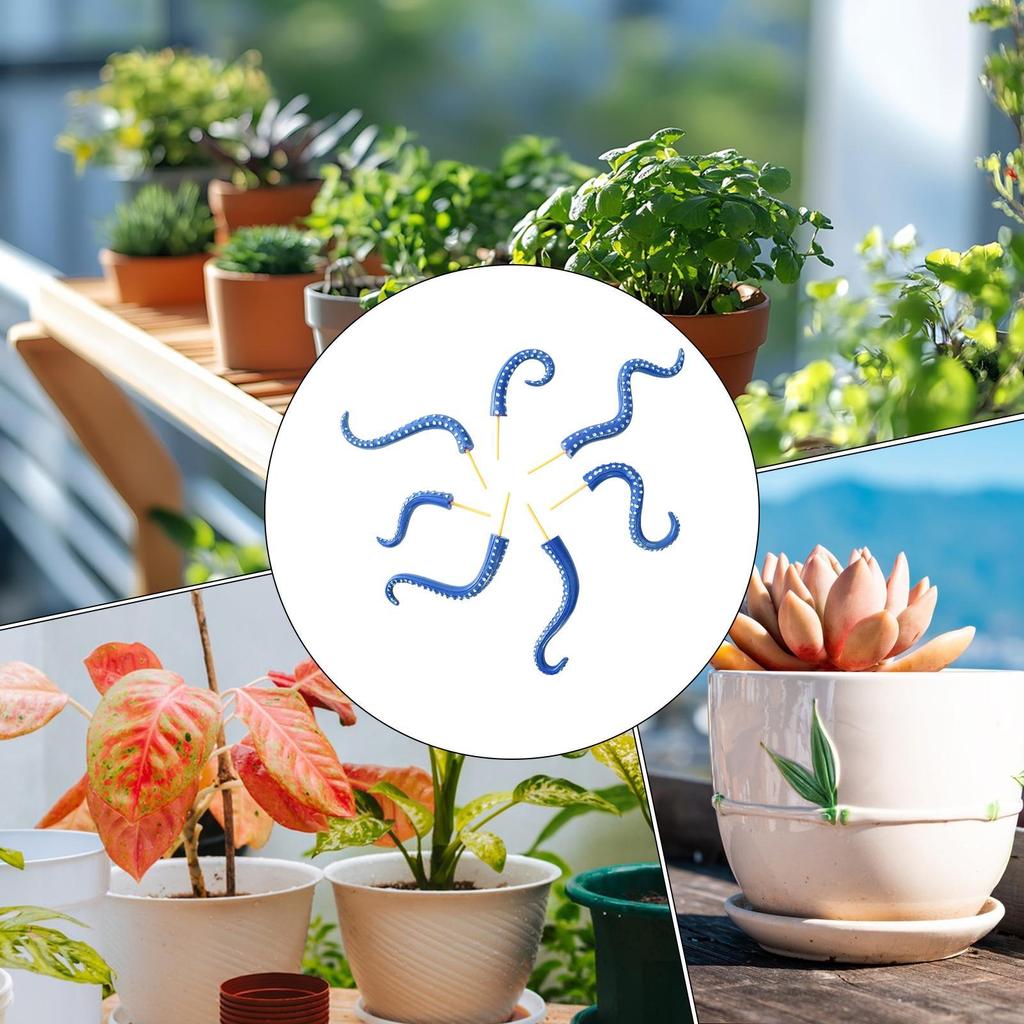 Octopus Tentacle Plant Stakes Octopus Tentacle Stakes Decorative 7 Piece Support Climbing Sticks Glow In The Dark For Lawn Yard