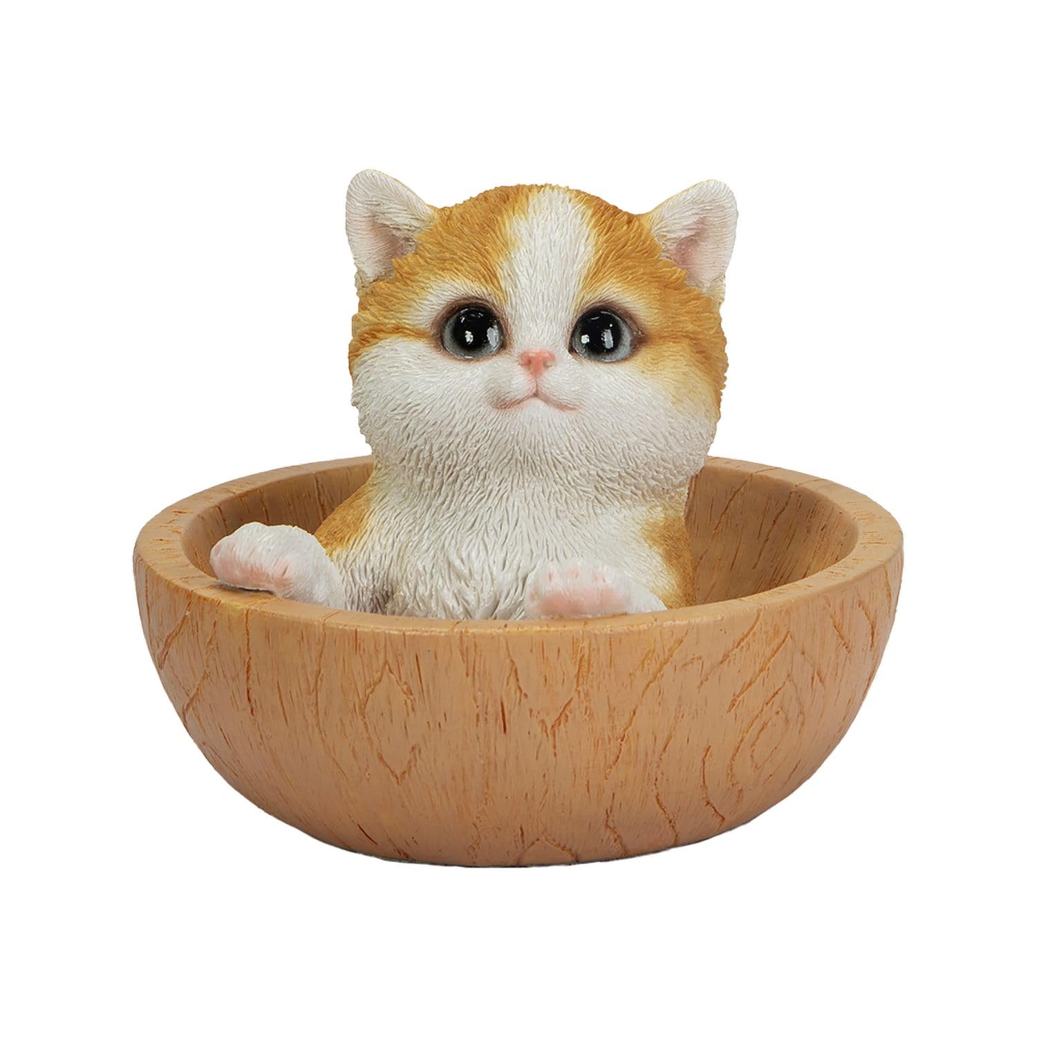 

Ubia Brown Tabby Cat Magnetic Clip x x Doll Animal Garden Cute Container, 11.5 11.5 9.5 cm, Figurine, Ornament, Decor, Realistic, Cat, H22352-1