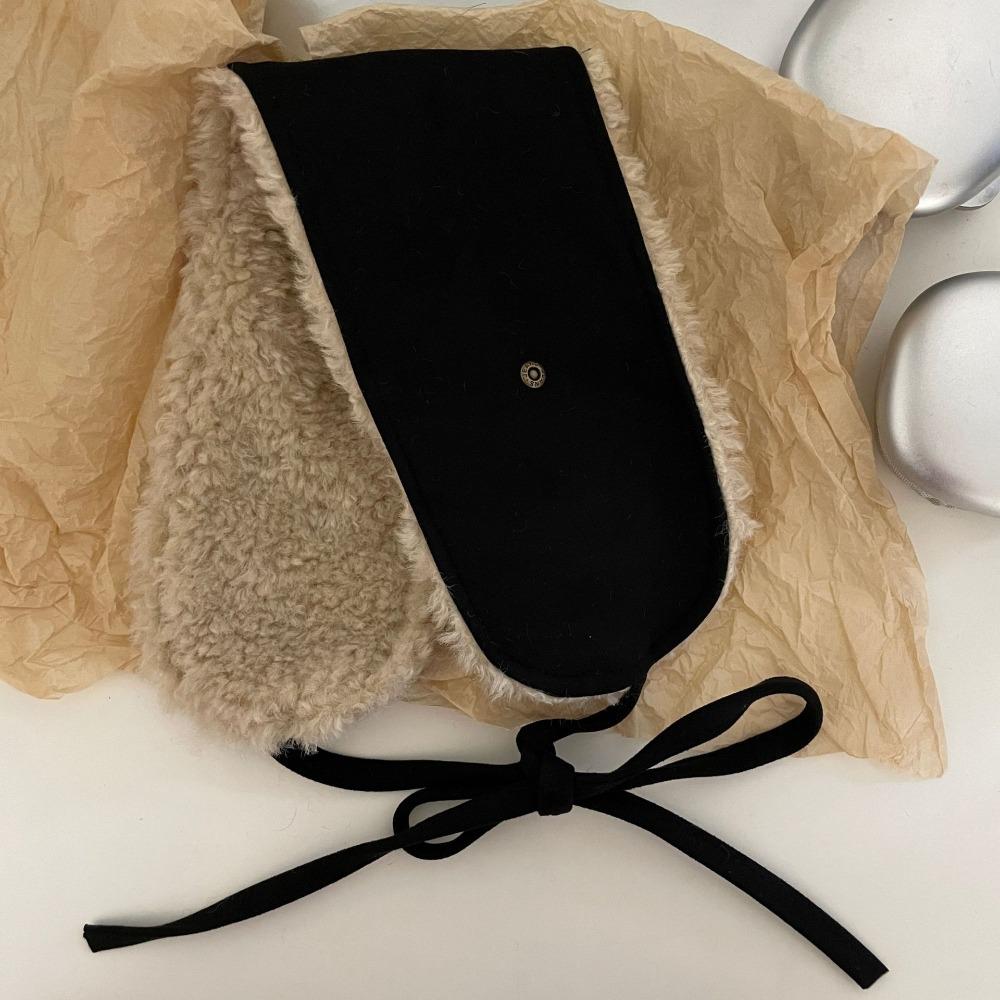 Lambswool/Chamois Plush Earmuffs Winter Warm Ear Cover High-quality Fluffy Earplugs