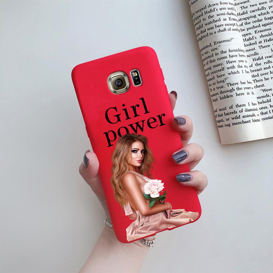 For Samsung Galaxy S7 egde case Cover for Samsung Galaxy S6 edge Case for Samsung S7 S6 G920F SM-G925F Cover Cute Silicon Fundas