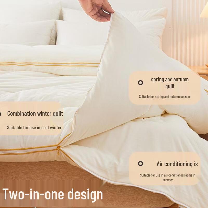 Brangdy All-Season Zippered Duo Comforter