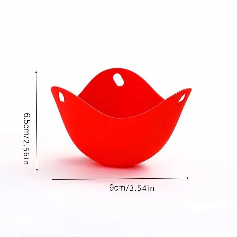 1PC Home Egg Cooker Microwave Air Fryer Mold Egg Cooker Mold Steamer Steamer Egg Cooker Kitchen Accessories Breakfast Cooking