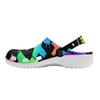 White EVA Clogs with Cute Cat Print, Lightweight Slip On Garden Shoes, Breathable Beach Sandals, Indoor Outdoor Slippers for Men Women