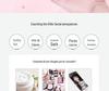 Microcurrent Bubble Beauty Device for Skin Lifting and Firming