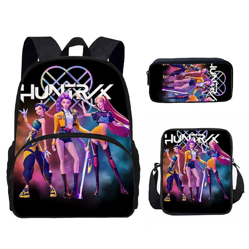 Witch Hunter School Bag Elementary School Cartoon Backpack K-Pop Anime Peripheral Backpack Children'S Bag