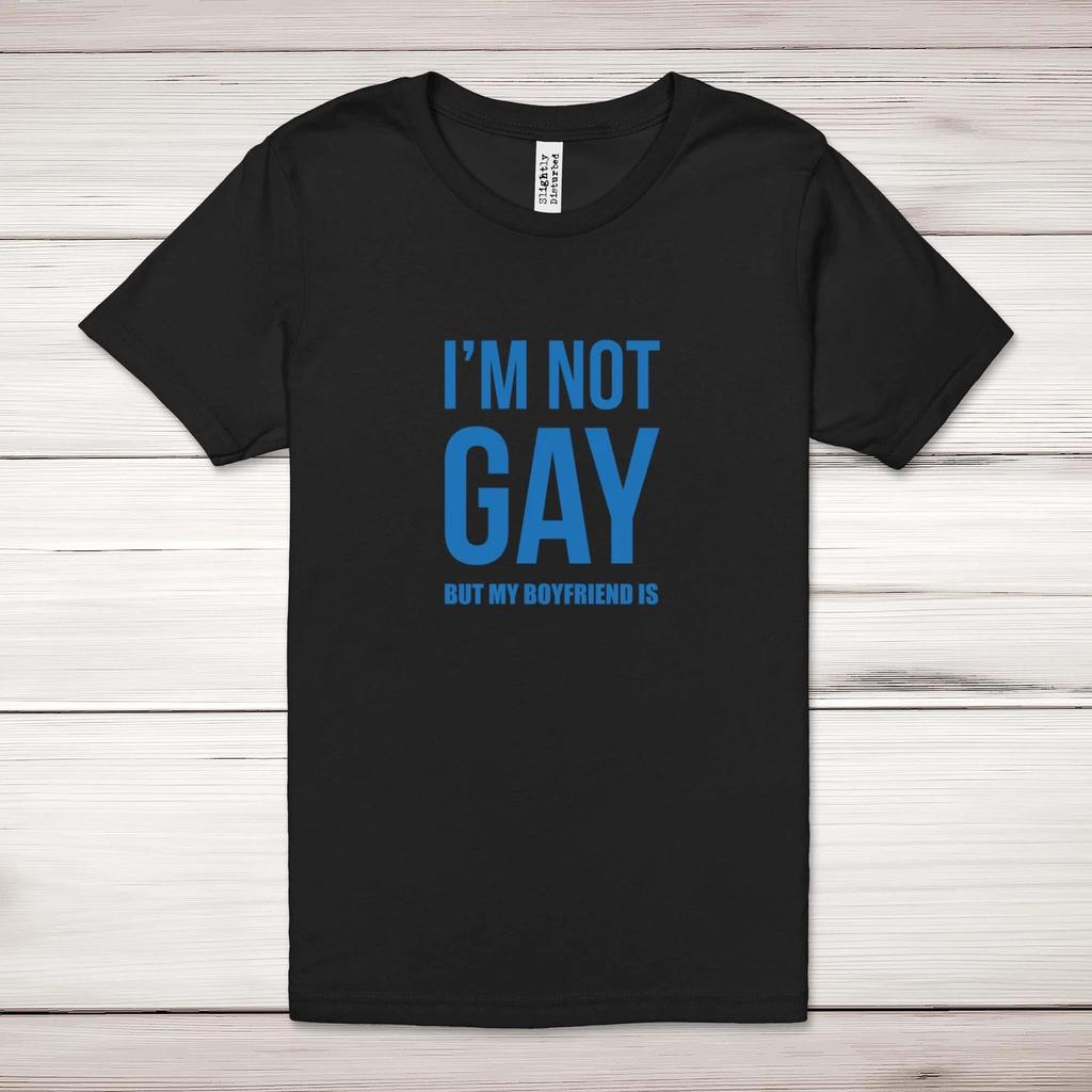 Nicht schwul, aber mein Freund ist Erwachsenen-T-Shirt