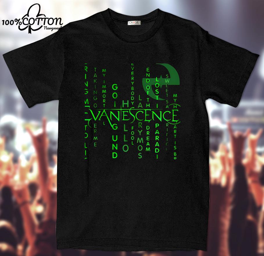 LE 2024 Herren T-Shirt Evanescence Bring Me To Life Taking Over Me My Immortal Going Under Unisex, grafische T-Shirts