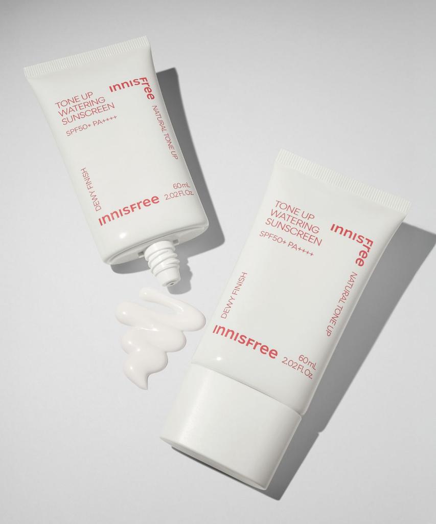 Tone-Up Watering Sunscreen SPF50+ PA4+ 60mL x 2